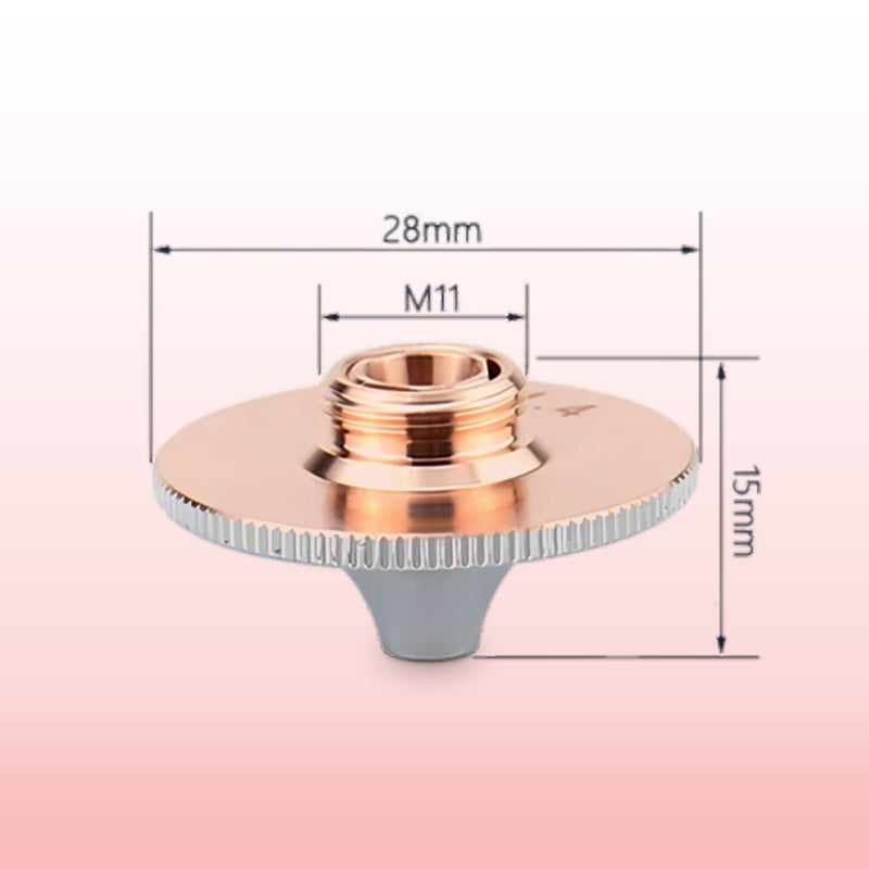 DOUBLE LAYER FAST CUTTING NOZZLE D28 TYPE E