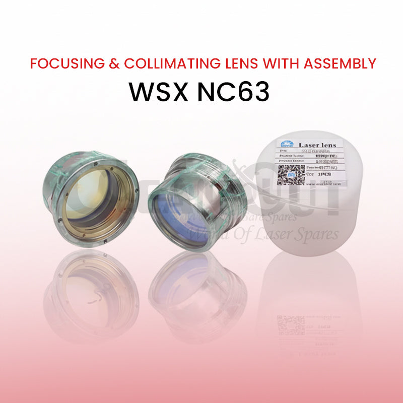 WSX NC63 - Collimation Lens & Focus Lens With Assembly