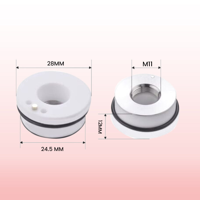 Ceramic Ring for Opri/WSX/Precitec | Dia:28